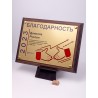 Плакетка резная спортивная. Бизнес. PN3186